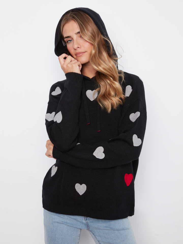 Needle Punch Boucle Hoodie