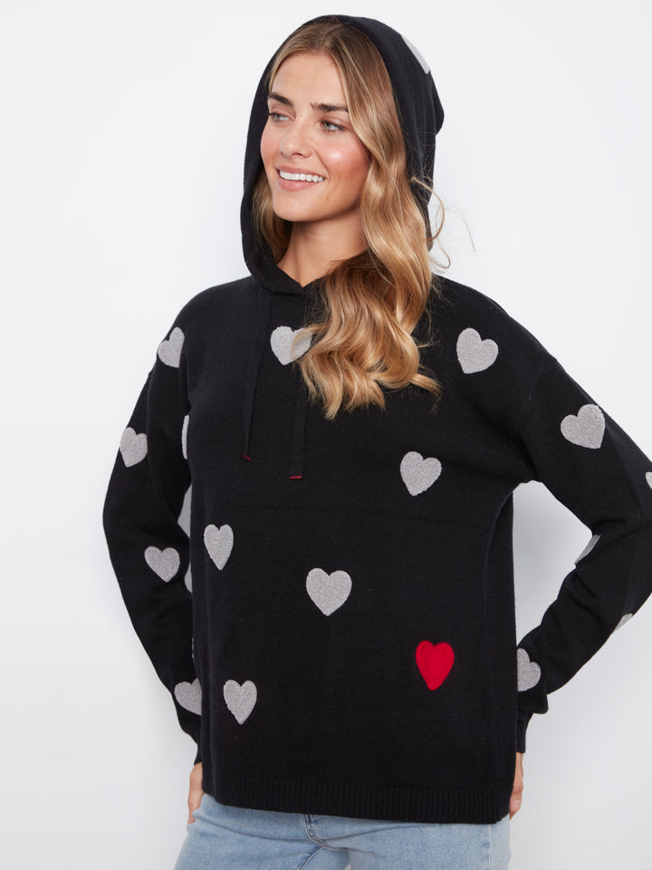 Needle Punch Boucle Hoodie