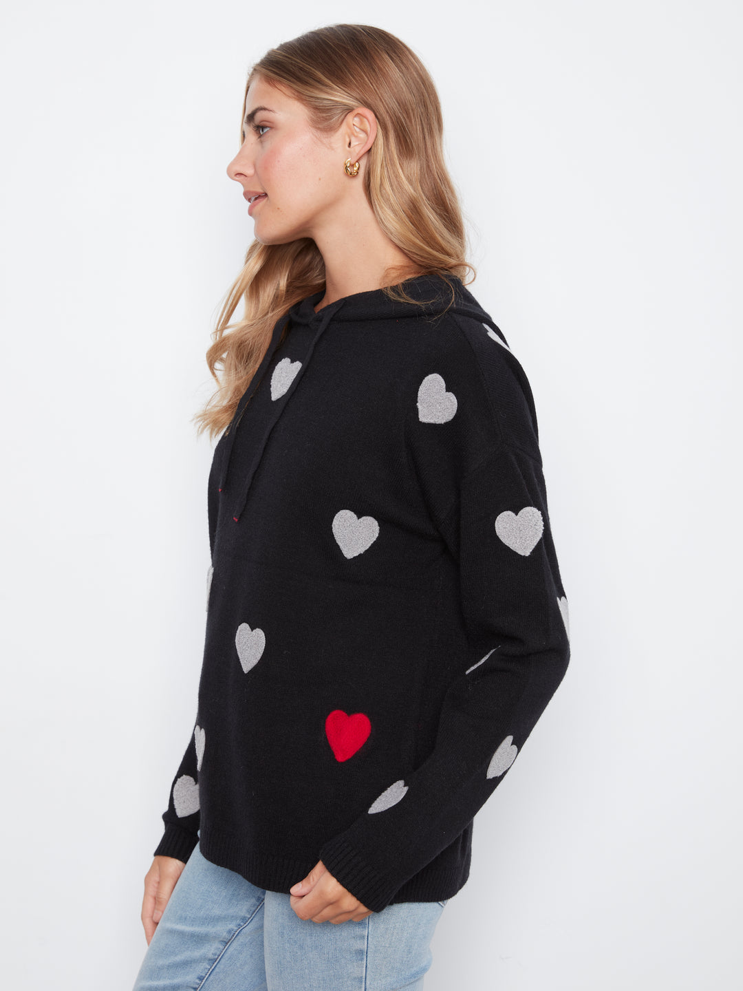 Needle Punch Boucle Hoodie