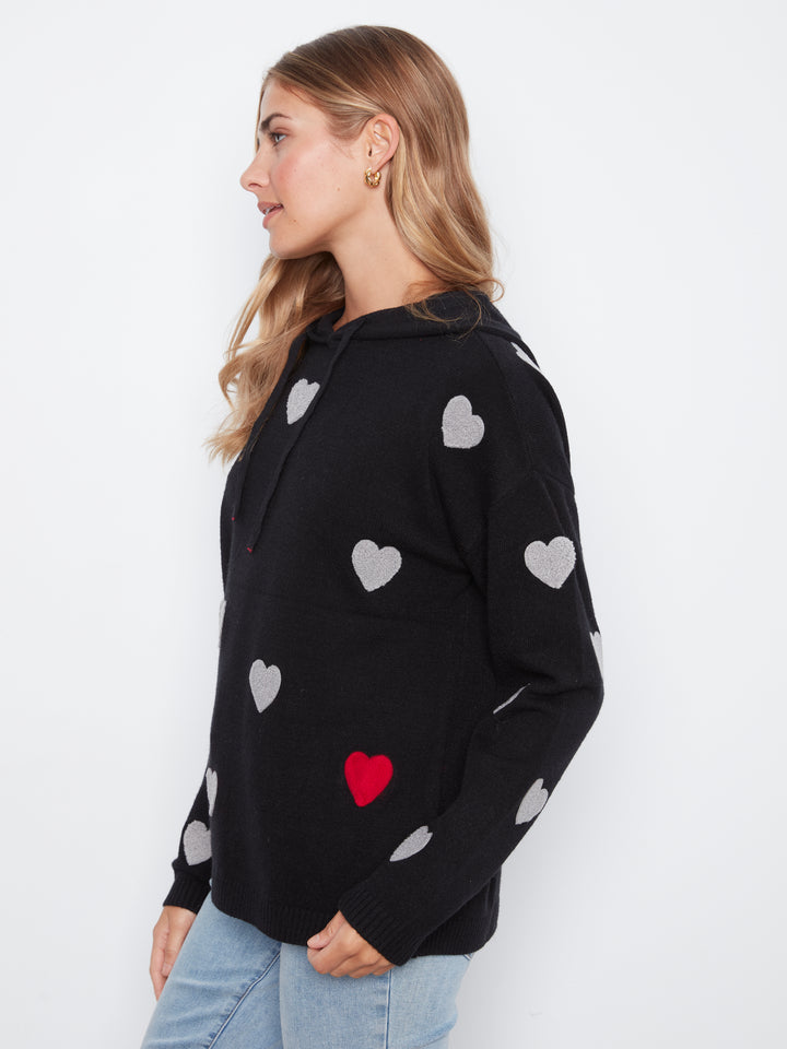 Needle Punch Boucle Hoodie