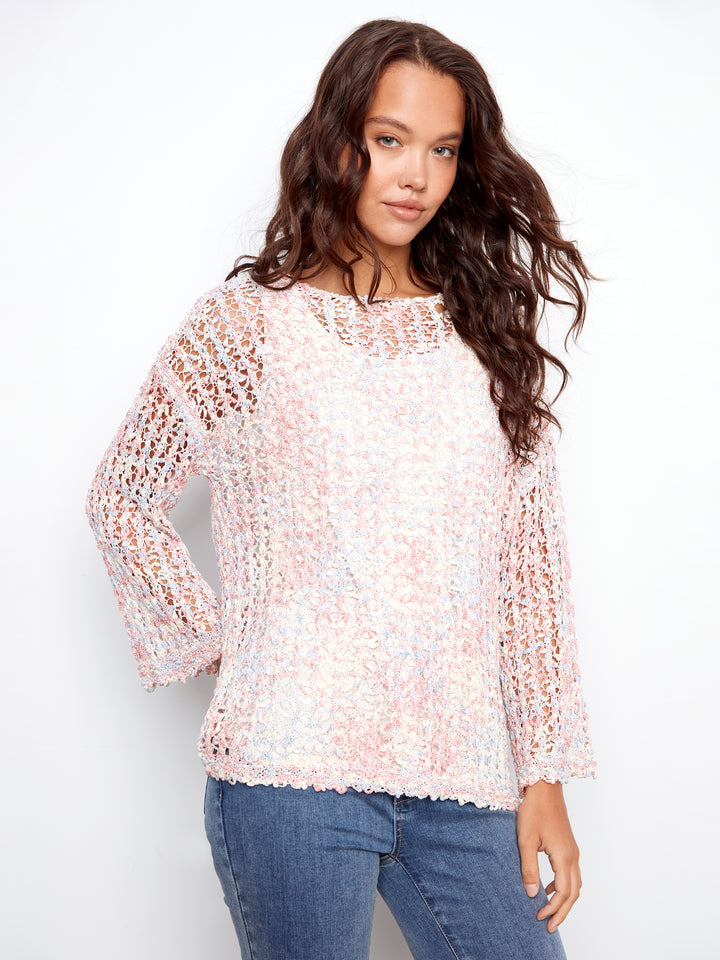 Printed V-Neck Short Sleeve T-Shirt