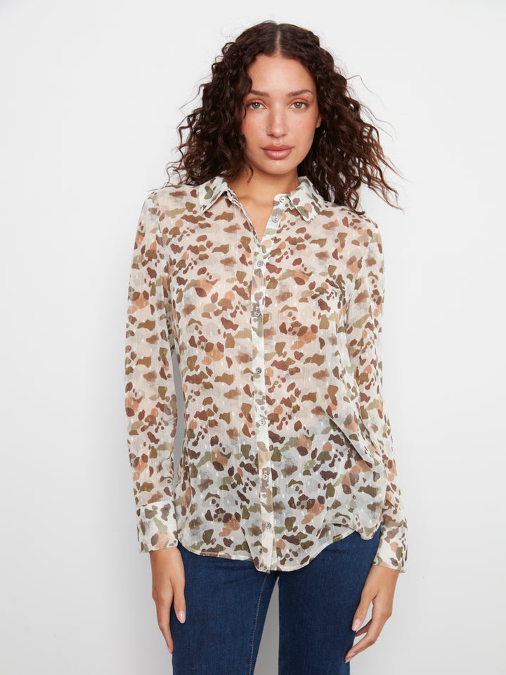 Long Sleeve Button-Up Shirt