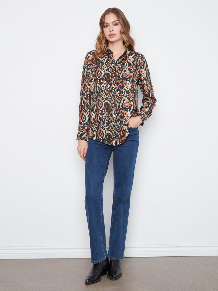 Long Sleeve Button-Up Shirt