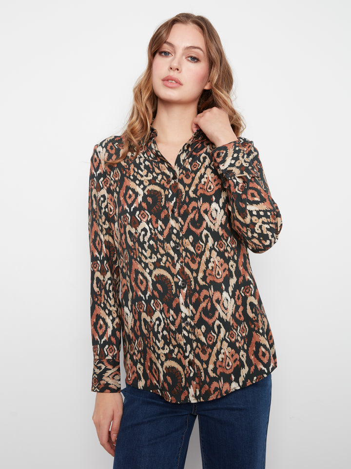 Long Sleeve Button-Up Shirt