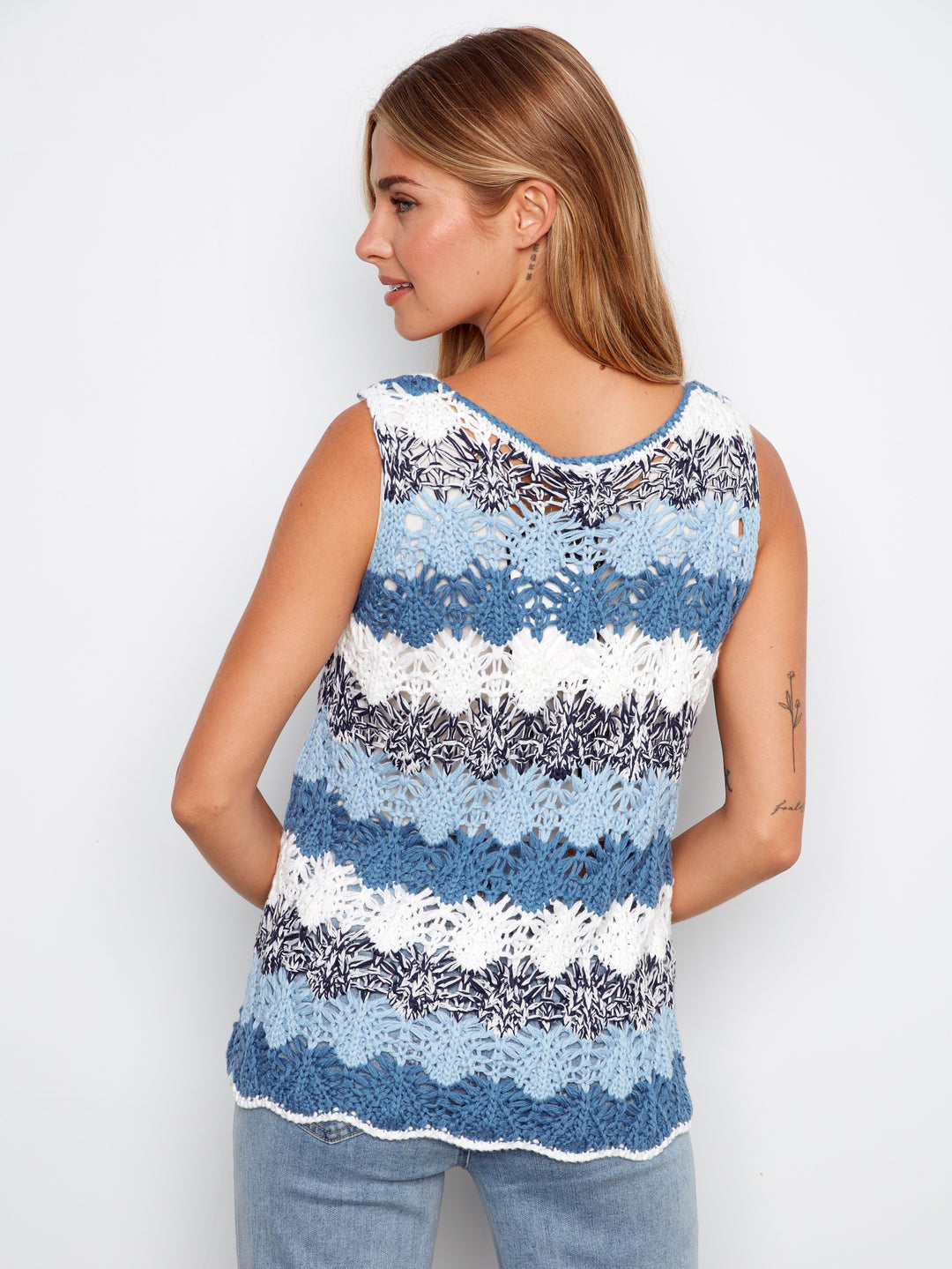 Crochet A Line Tank Top