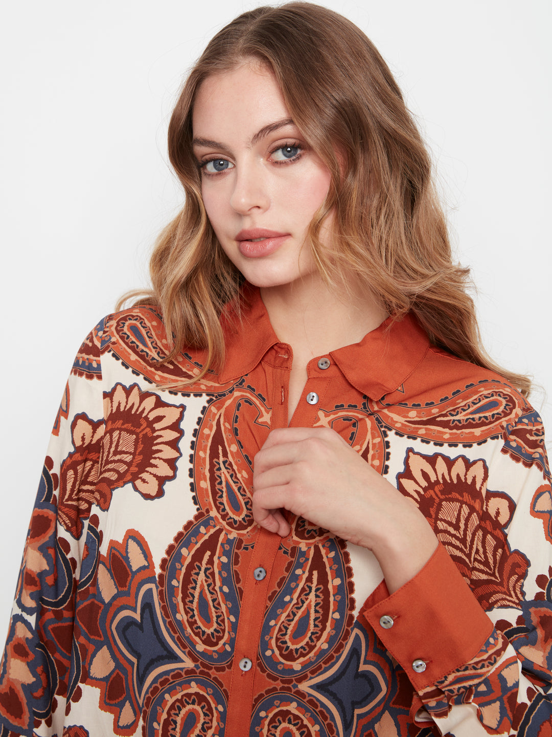 Long Sleeve Button-Up Shirt