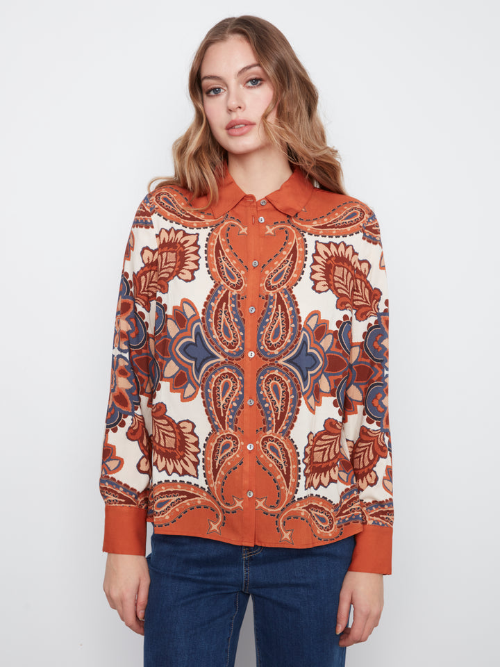 Long Sleeve Button-Up Shirt