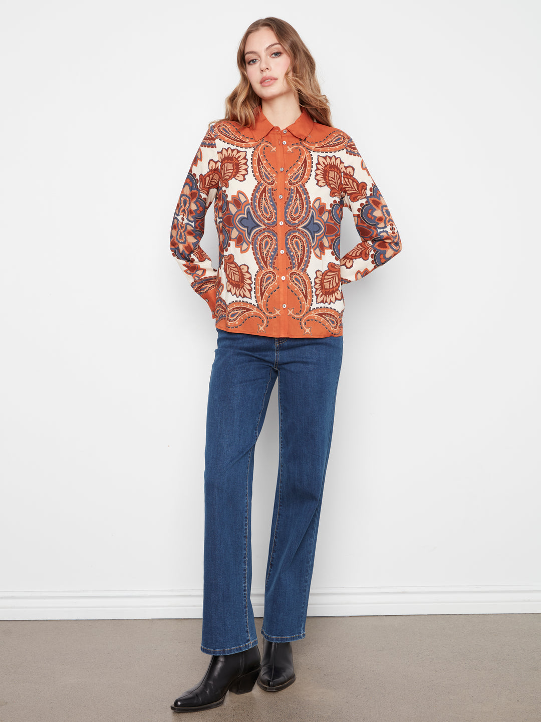 Long Sleeve Button-Up Shirt