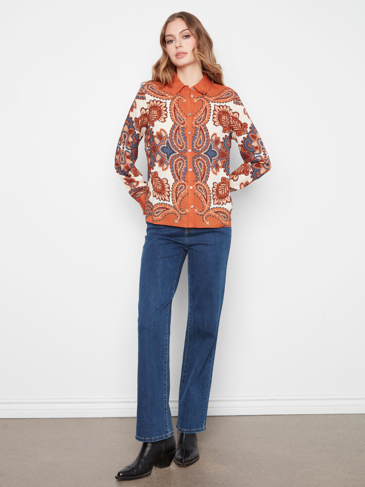 Long Sleeve Button-Up Shirt