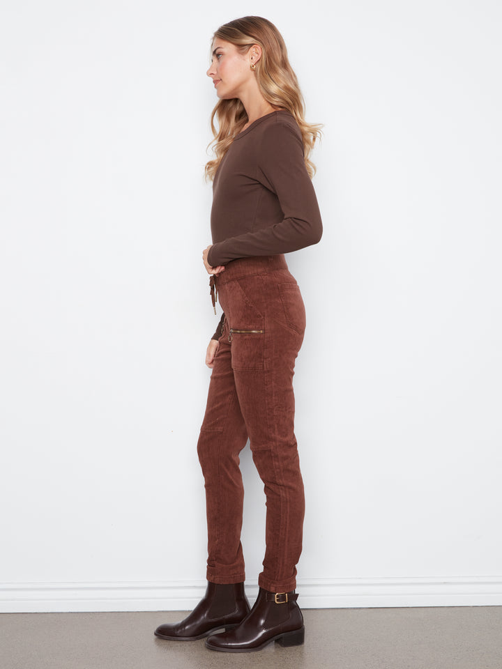 Pull-On Baby Corduroy Jogger Pant With Zip Pockets