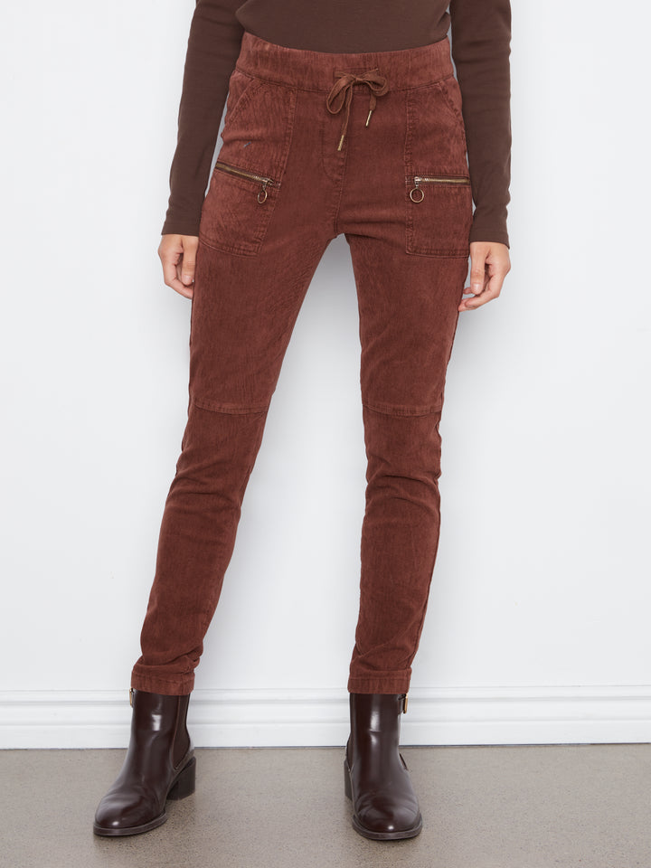 Pull-On Baby Corduroy Jogger Pant With Zip Pockets