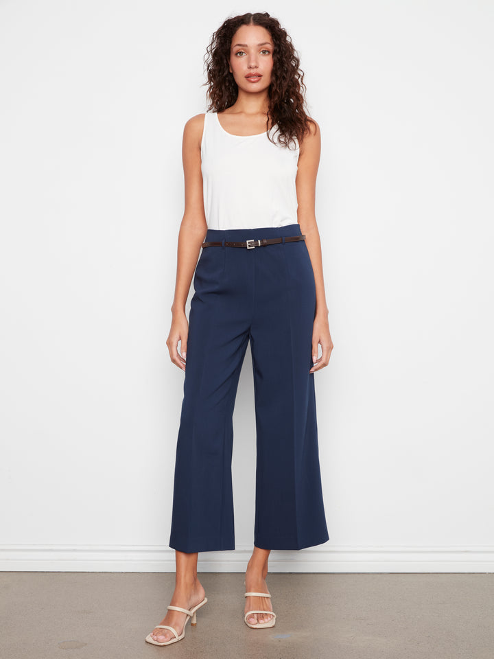 Dressy Casual Belted Trouser