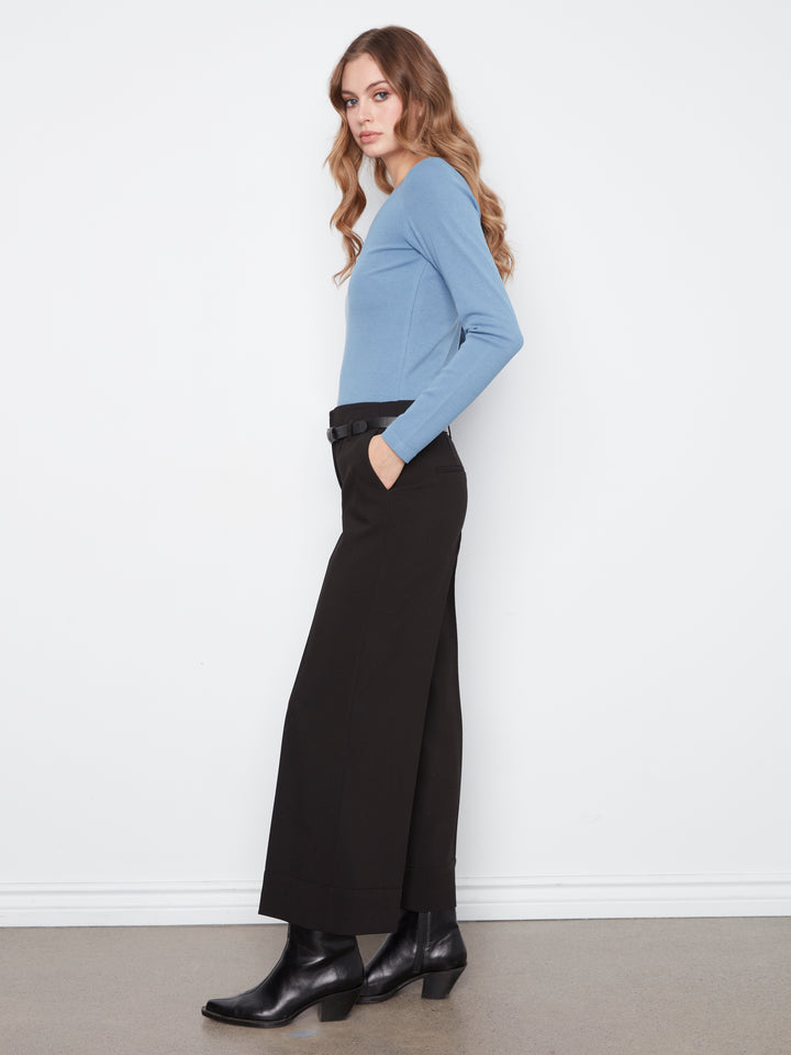 Dressy Casual Belted Pant