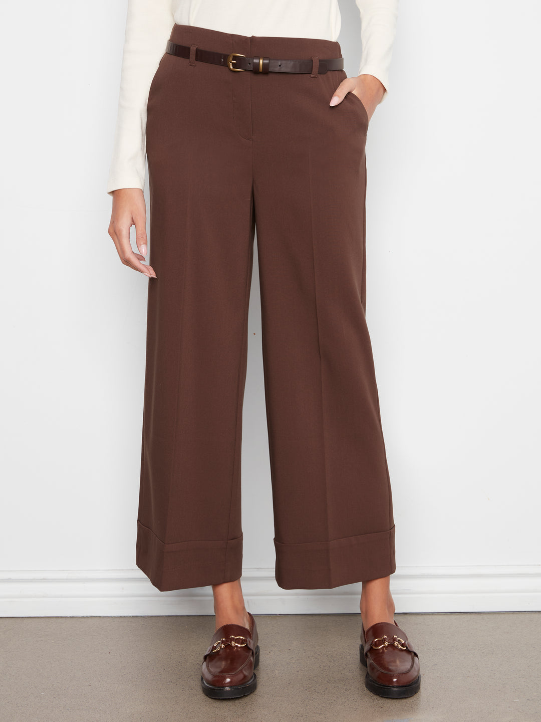 Dressy Casual Belted Pant