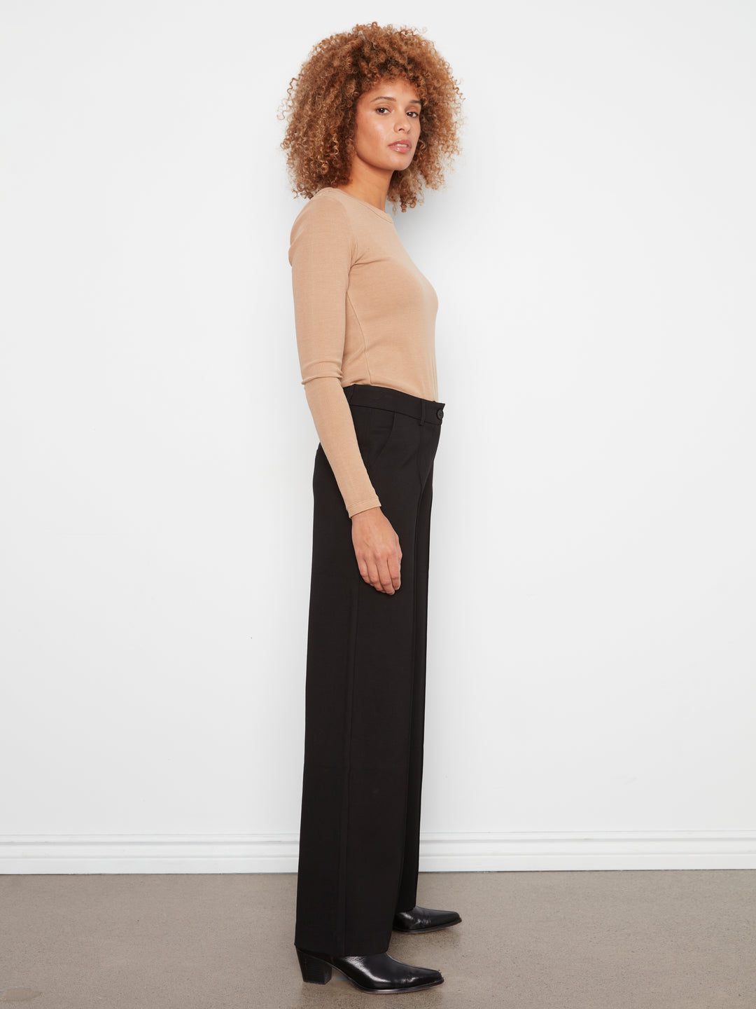 Solid PDR Straight Leg Pant