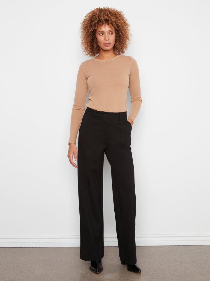 Solid PDR Straight Leg Pant