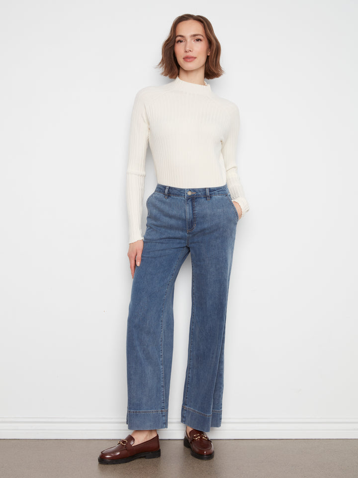 Tencel Wide Leg Pants
