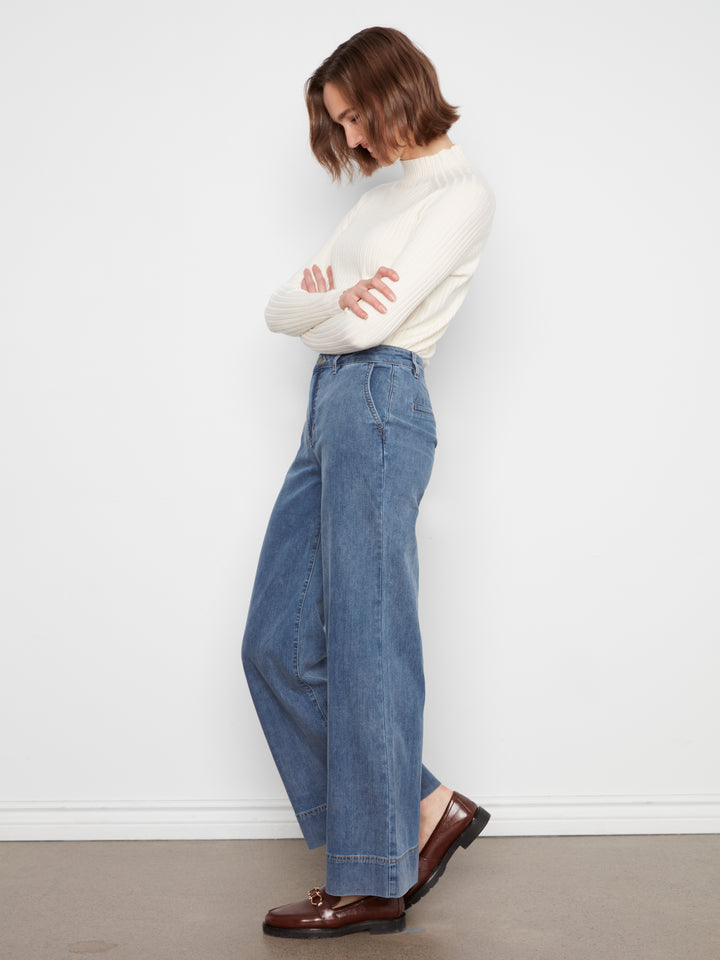 Tencel Wide Leg Pants
