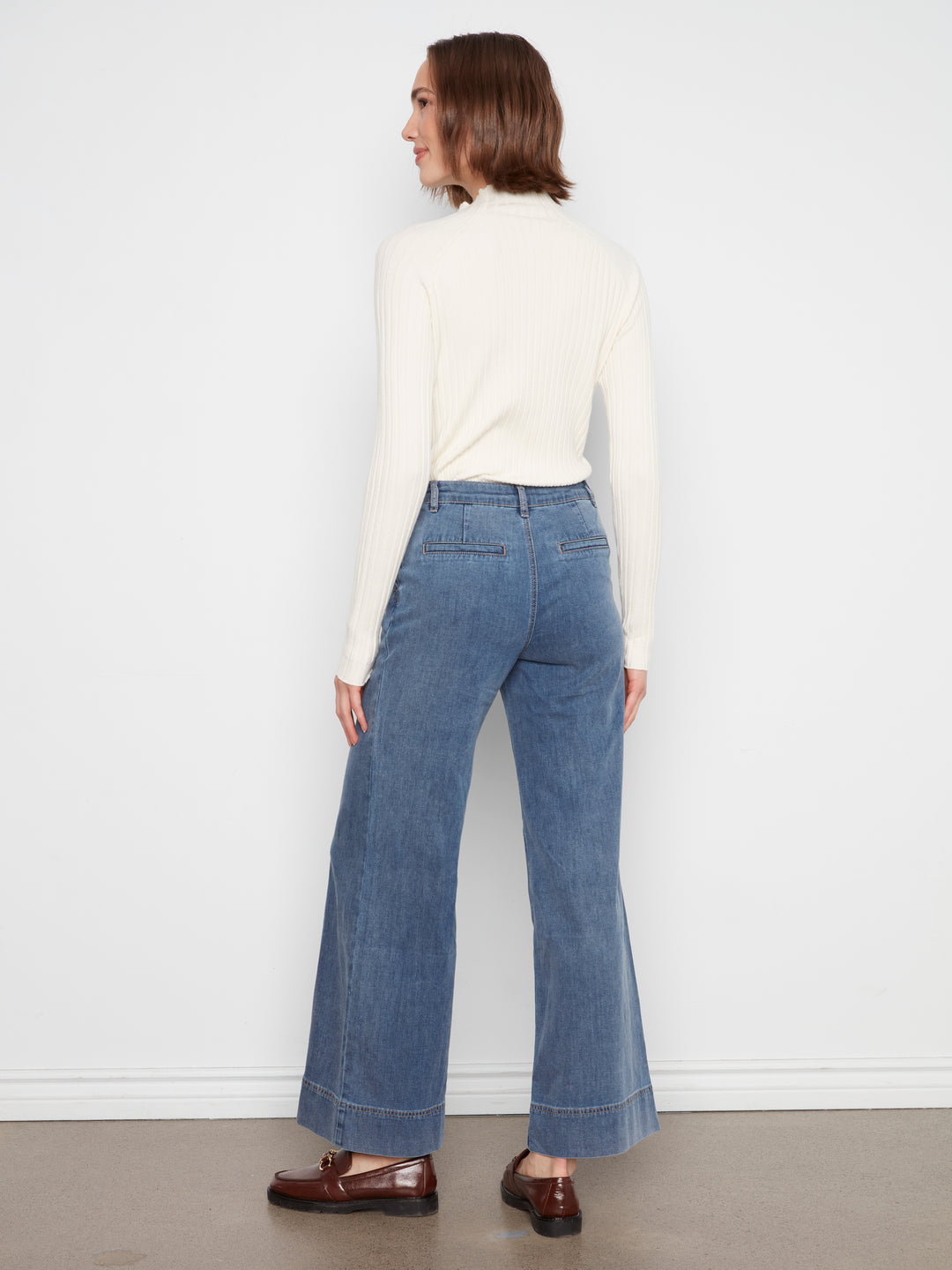Tencel Wide Leg Pants