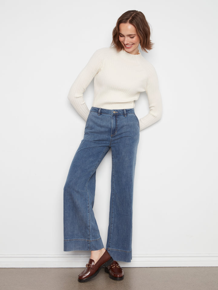 Tencel Wide Leg Pants