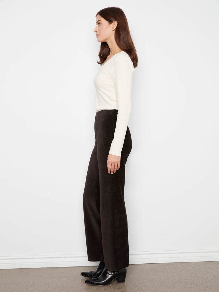 Pull-On Wide Leg Pant