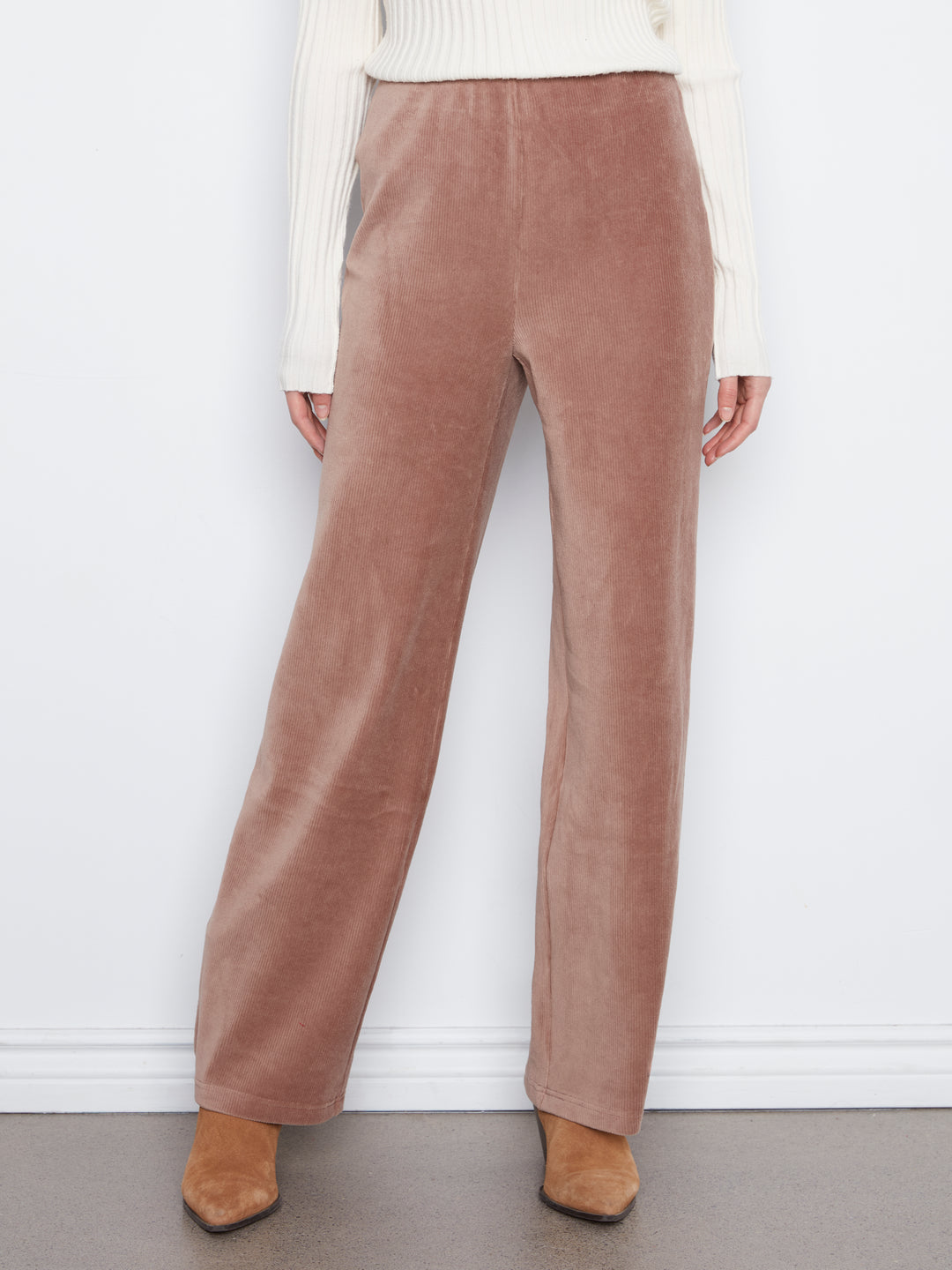 Pull-On Wide Leg Pant