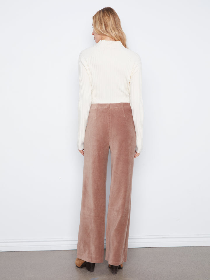 Pull-On Wide Leg Pant