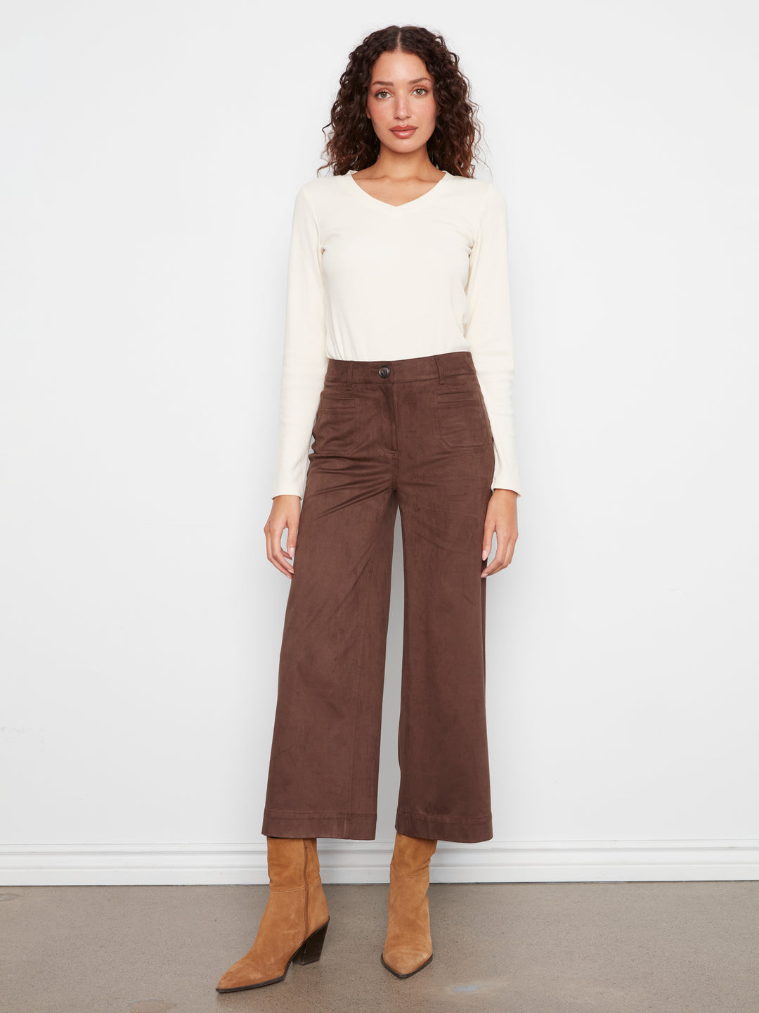 Crop Wide Leg Pant