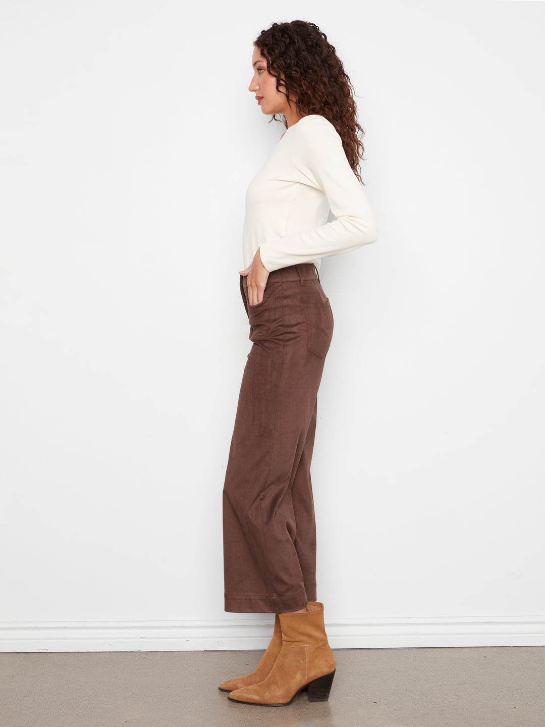 Crop Wide Leg Pant