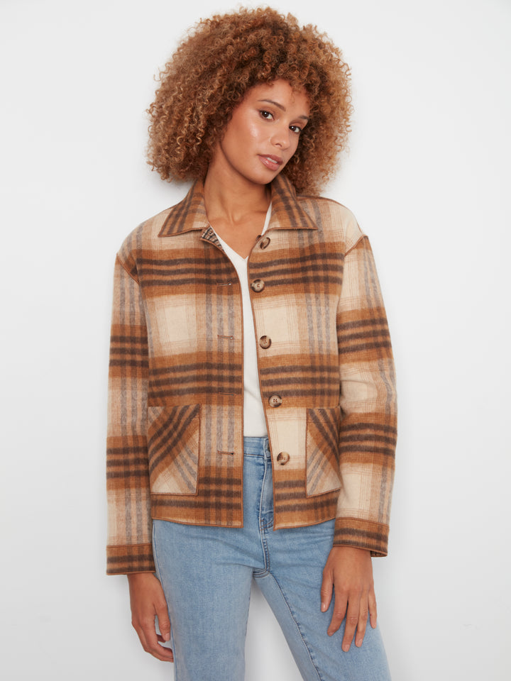 Reversible Plaid Jacket