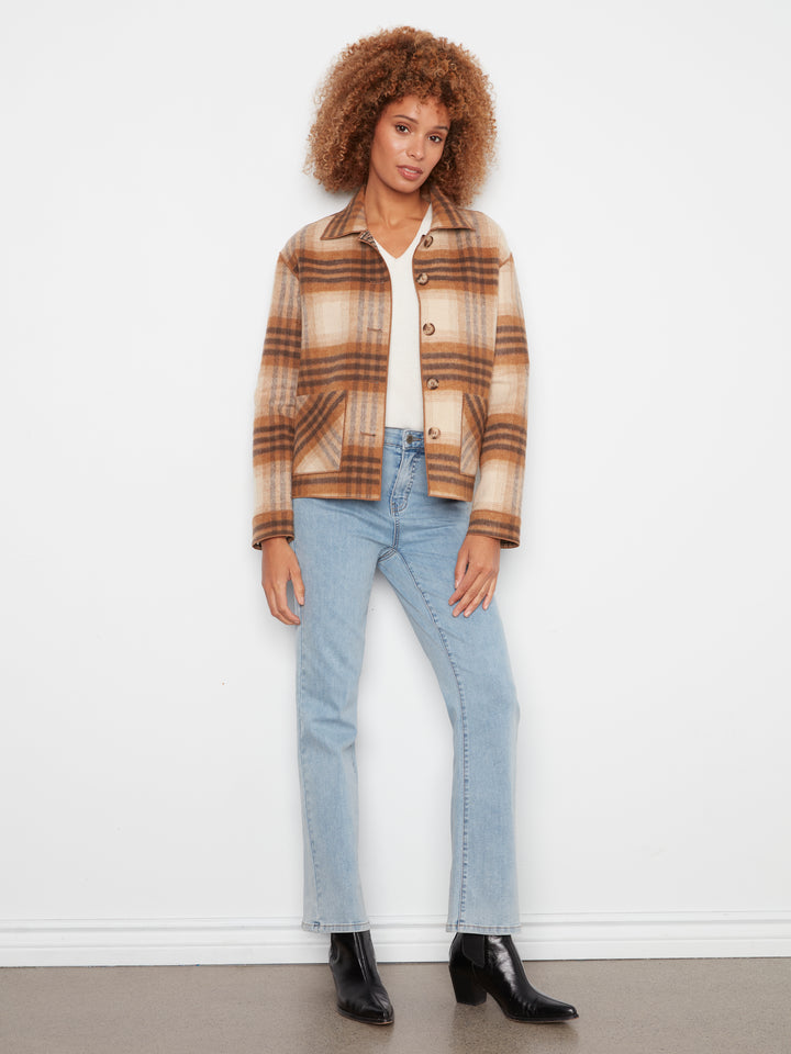 Reversible Plaid Jacket
