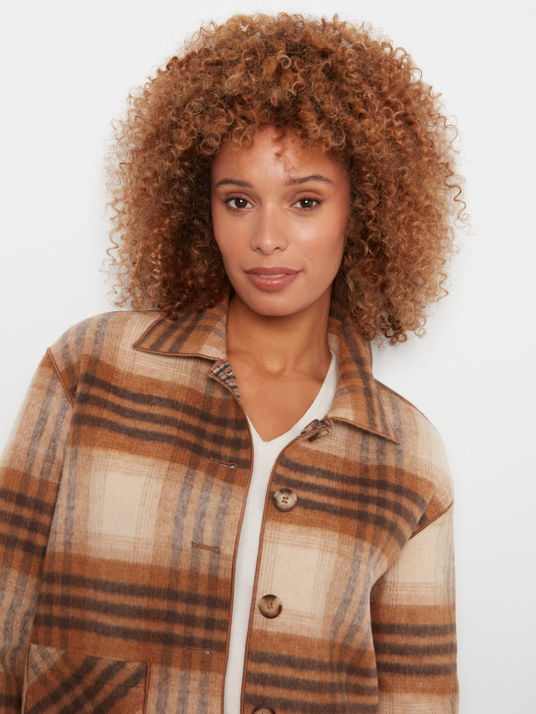 Reversible Plaid Jacket