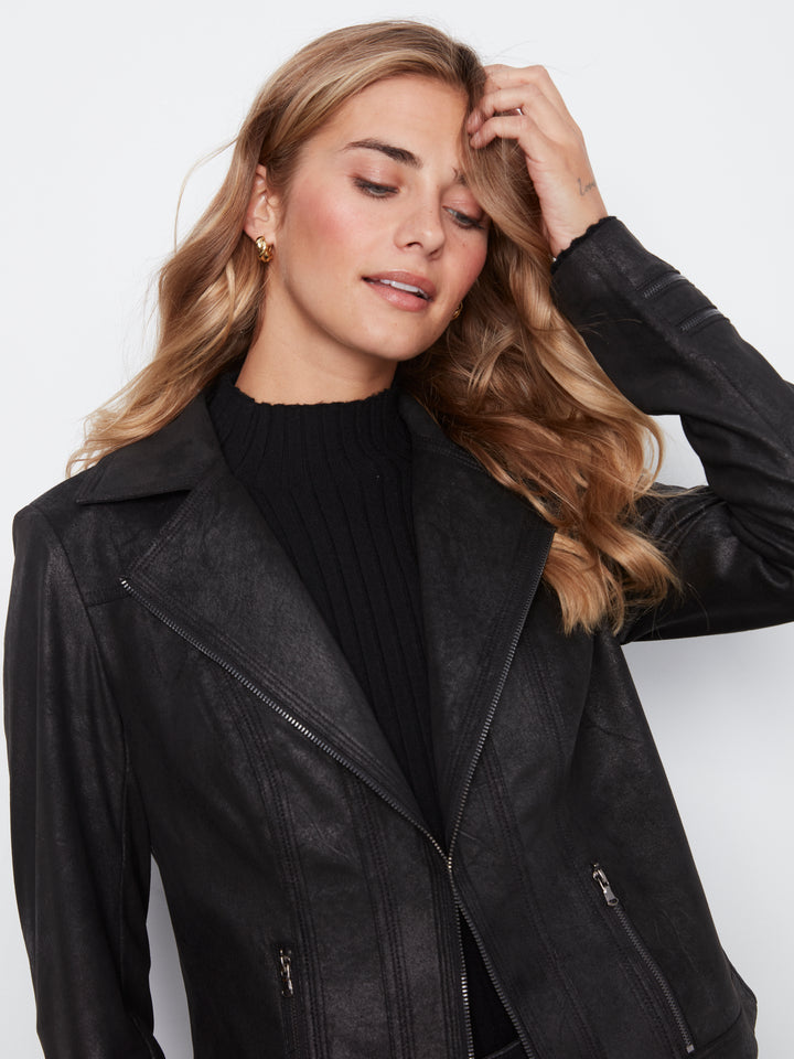 Vintage Faux Leather Jacket