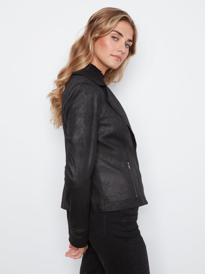 Vintage Faux Leather Jacket