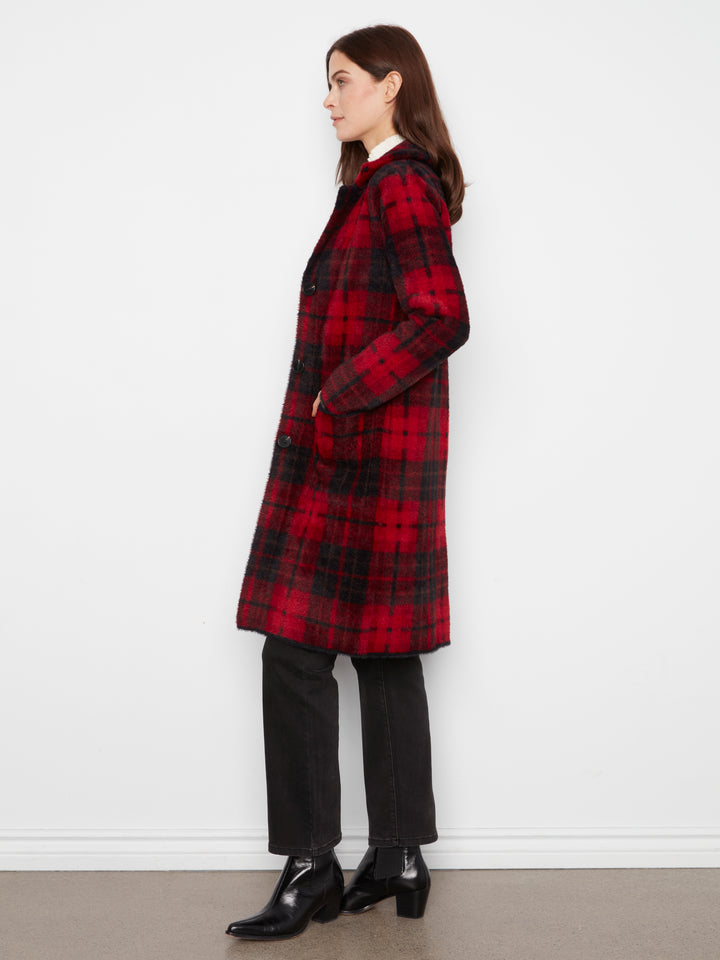 Knit Coatigan With Patch Pockets