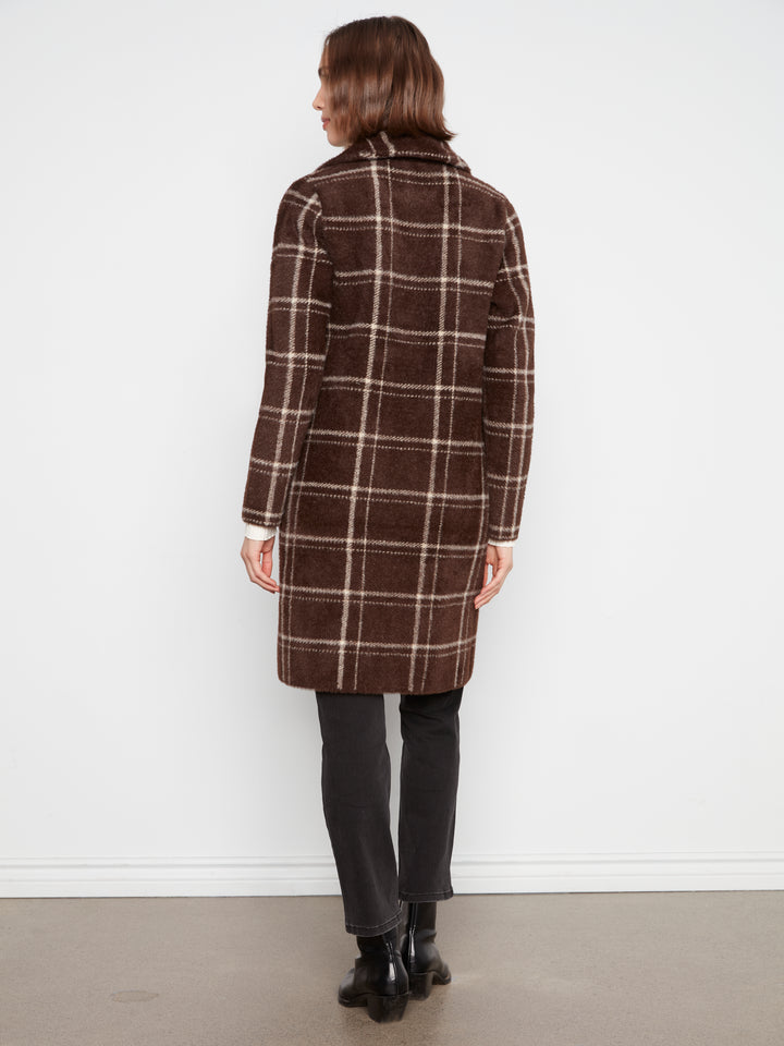 Knit Coatigan With Patch Pockets