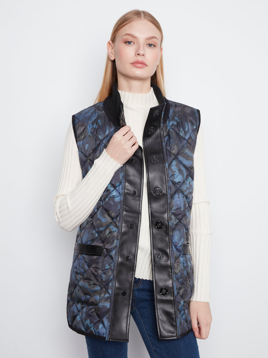 Irridescent Reversible Vest