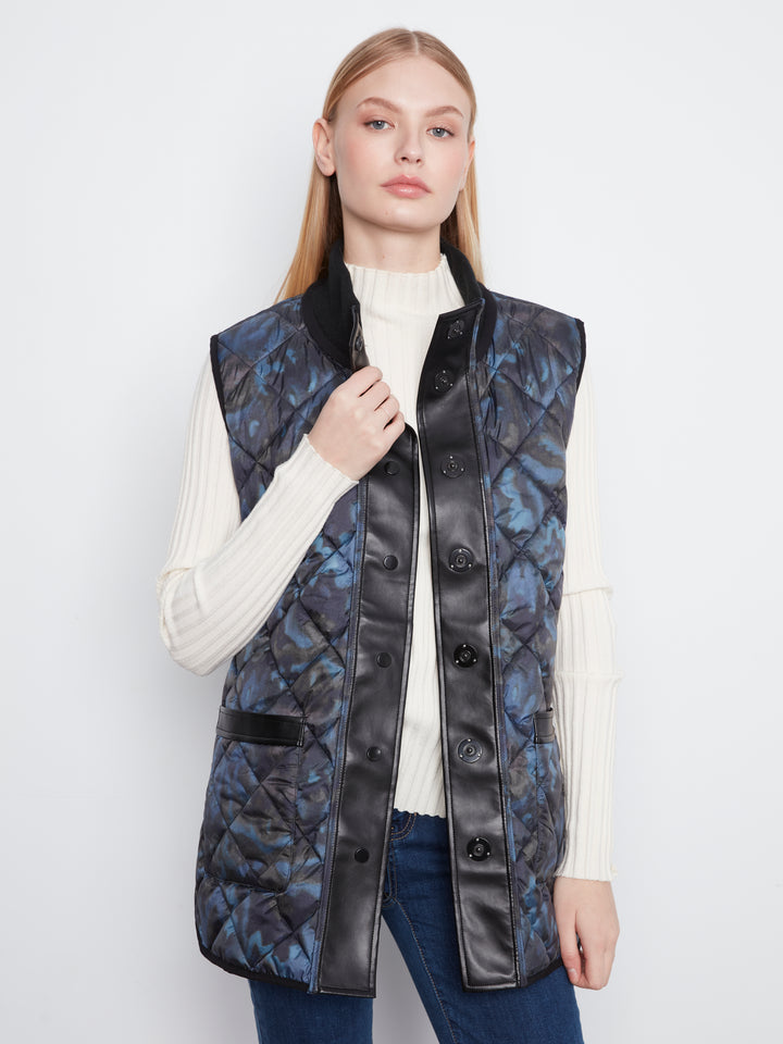 Irridescent Reversible Vest