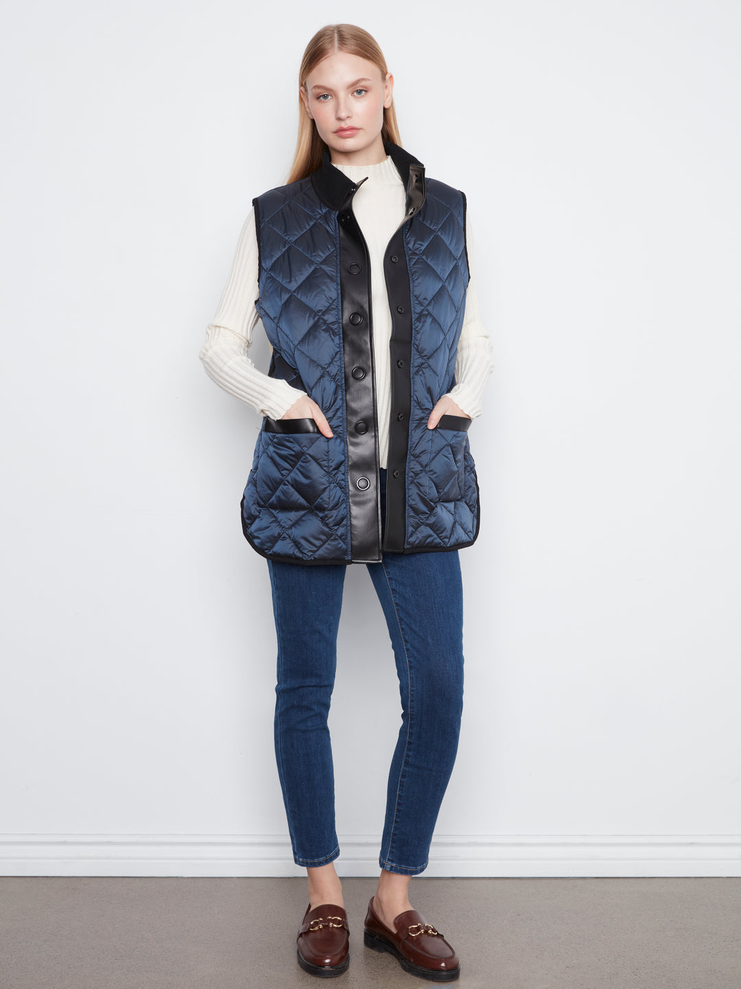 Irridescent Reversible Vest