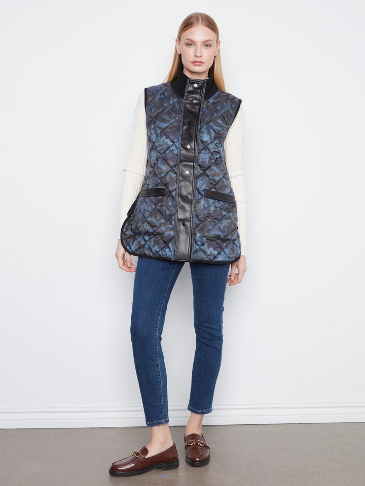 Irridescent Reversible Vest