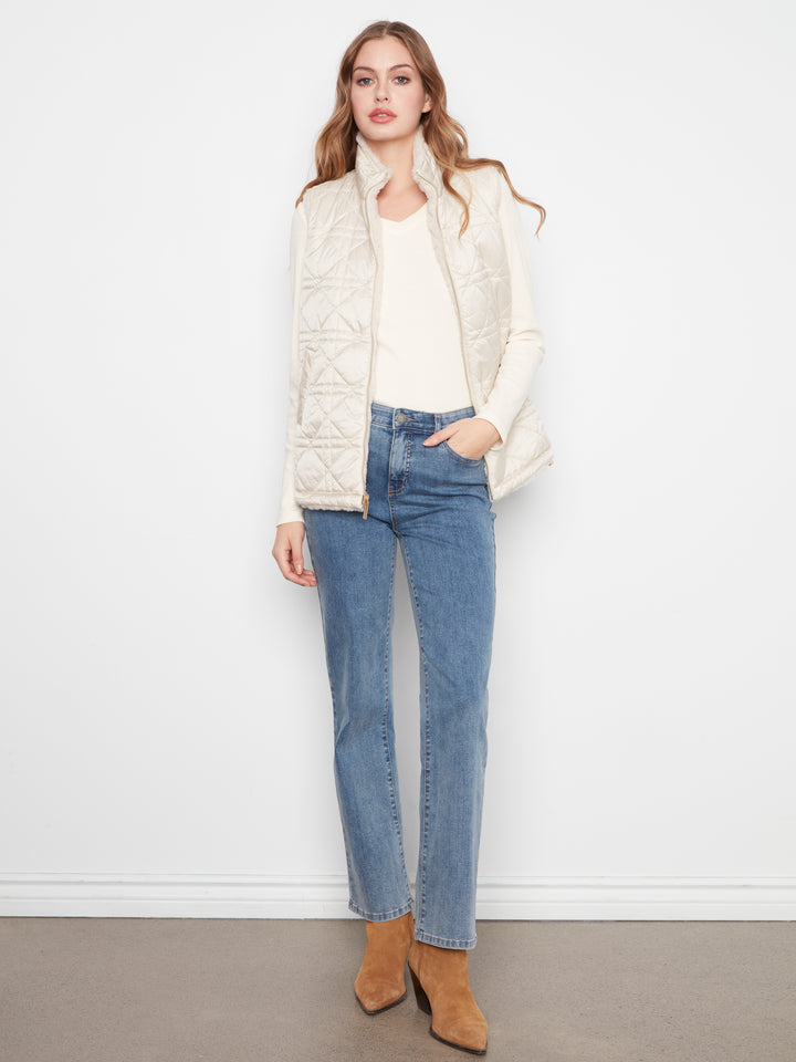 Reversible Faux Fur Vest