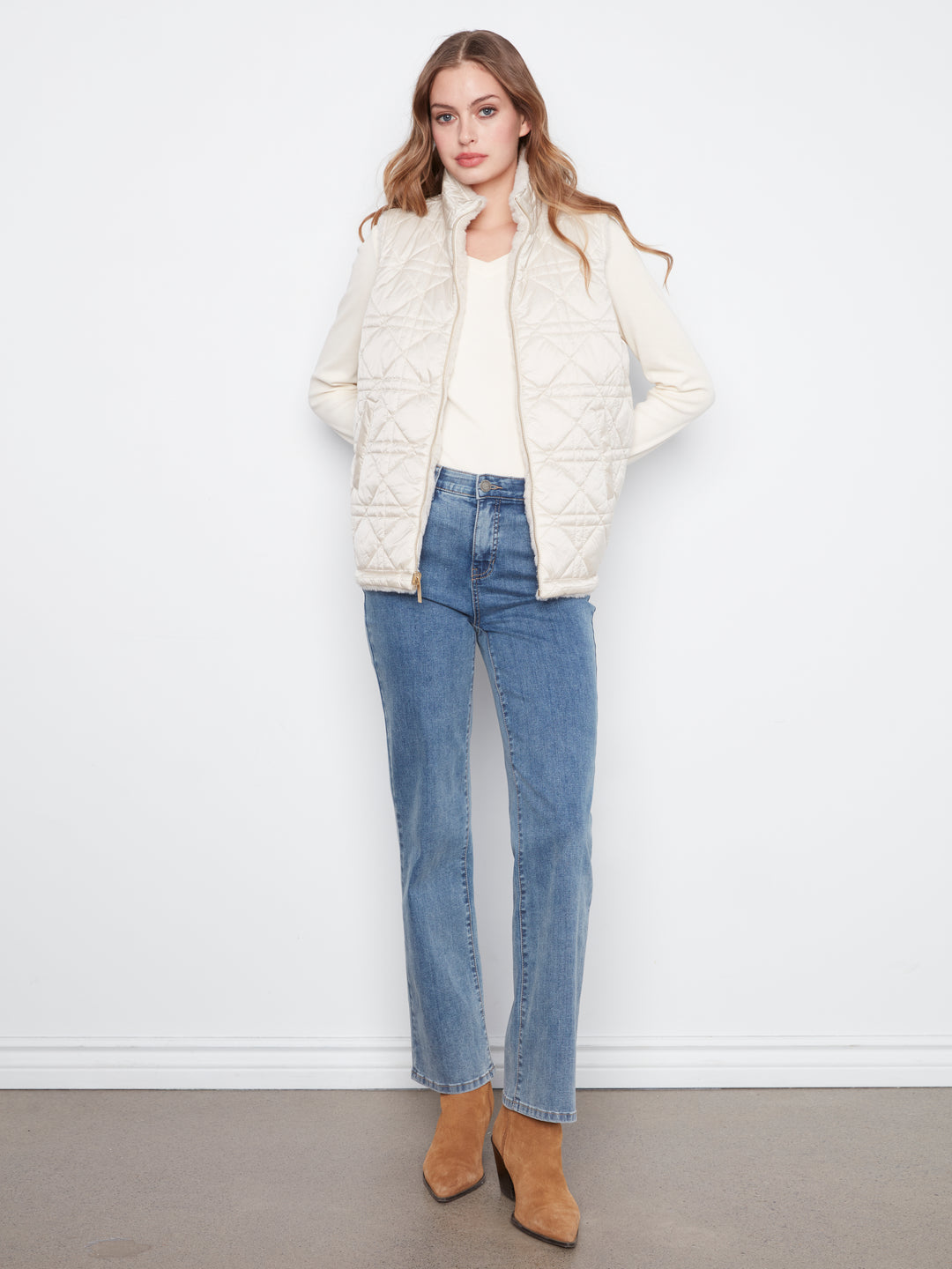 Reversible Faux Fur Vest