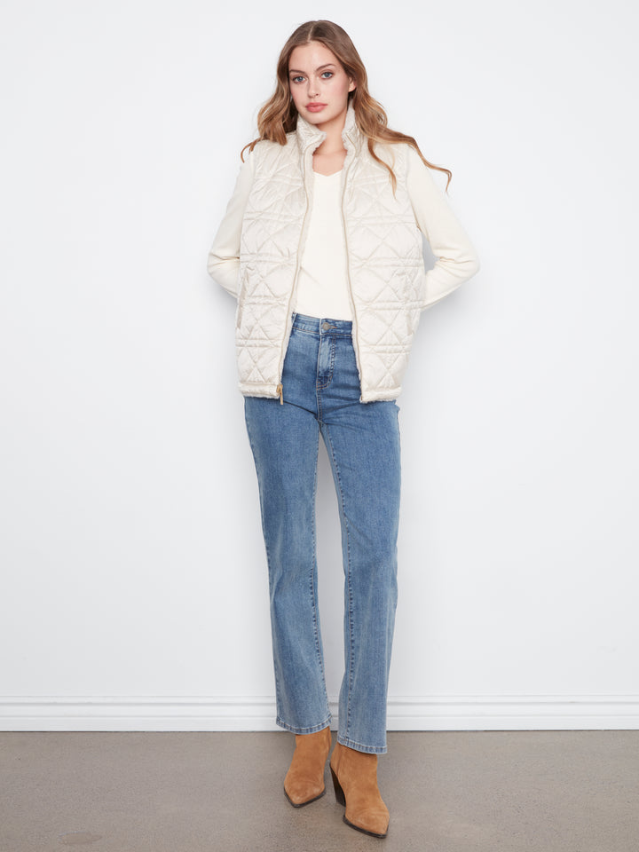 Reversible Faux Fur Vest
