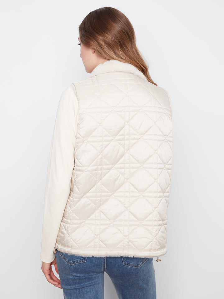 Reversible Faux Fur Vest