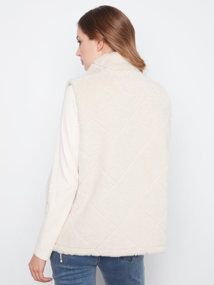 Reversible Faux Fur Vest