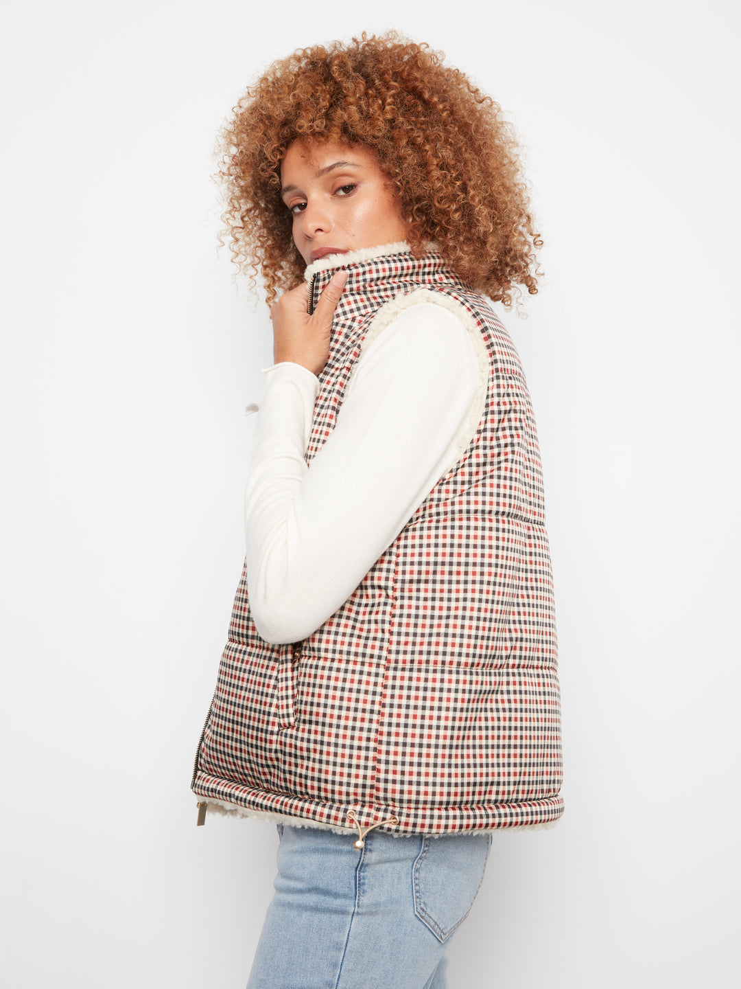 Reversible Sherpa Vest