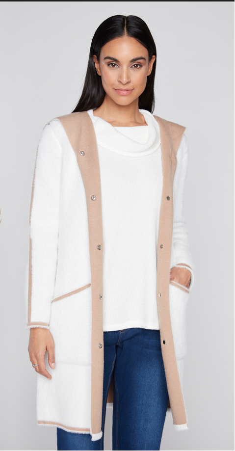 Compli K Reversible Hooded Sweater/ Jacket 1015